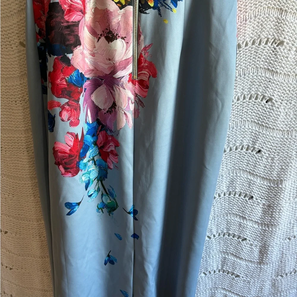 🛍️🛍️ HOST PICK 🎁 TED BAKER Hailly Raspberry-Ripple-Print Off-the-Shoulde… - Picture 7 of 13